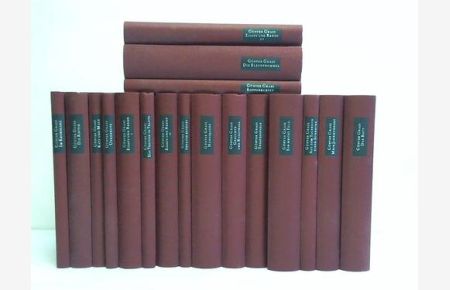 Günter Grass: Werkausgabe. 18 Bände