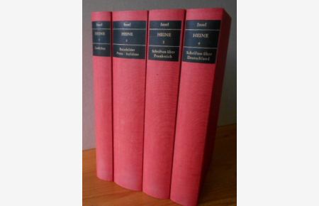 Heine, Heinrich: Werke; Bd. -1-4  - [4 Bände, komplett].
