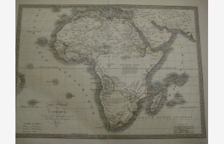 Carte Generale de L'Afrique 1832