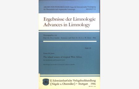 The inland waters of tropical West Africa : introduction and botanical review.   - Ergebnisse der Limnologie ; Heft 23