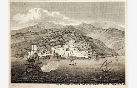 ALGER, ALGIERS, ALGIER, Algeria view 1826