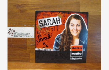Original Autogramm Sarah Delta Radio /// Autogramm Autograph signiert signed signee