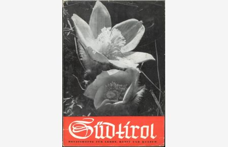 Südtirol. / Monatshefte für Leben, Kunst und Kultur. / Januar, Februar 1949 Nummer 1/2.