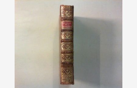 Les deux livres de la divination de Ciceron, traduits en français par Regnier Desmarais; Avec le Texte Latin: Suivis du traité de la consolation par Morabin.