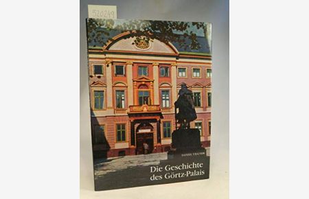 Die Geschichte des Görtz-Palais vornehmer Fremdling in Hamburgs Straßen.   - Verein für Hamburgische Geschichte. Veröffentlichungen des Vereins für Geschichte ; Bd. 40.