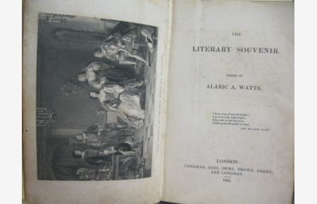 1833 The Literary Souvenir.
