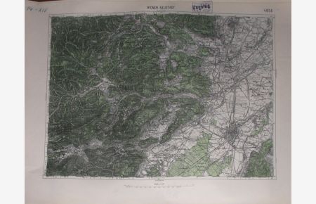 Topographische Karte Wiener Neustadt (4856)