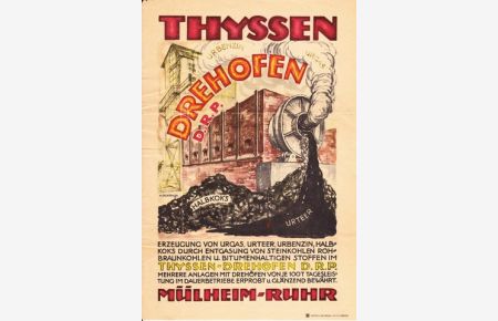 Werbe-Blatt zu Thyssen-Drehofen D. R. P.