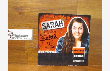 Original Autogramm Sarah Delta Radio /// Autogramm Autograph signiert signed signee