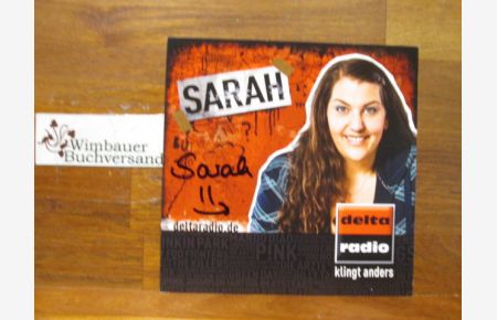 Original Autogramm Sarah Delta Radio /// Autogramm Autograph signiert signed signee