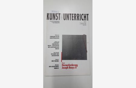 Kunst + Unterricht. Heft 166 / Oktober 1992 : Herausforderung Beuys II  - Zeitschrift für alle Bereiche der ästhetischen Erziehung