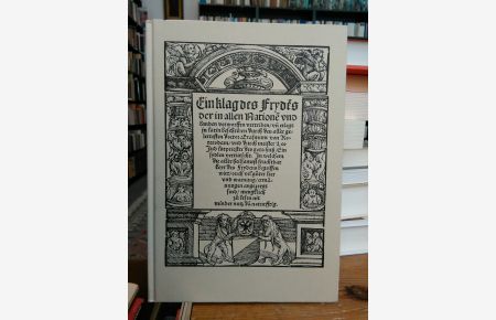 Ein Klag des Frydens.   - Leo Juds Übersetzung der Querela Pacis von 1521 zusammen mit dem lateinischen Original herausgegeben von Alois M. Haas und Urs Herzog.