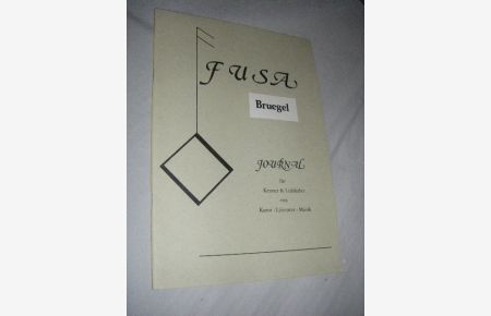 Fusa. Journal für Kenner & Liebhaber von Kunst, Literatur, Musik. Heft 3/1981: Bruegel