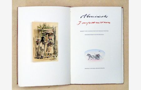 Abessinische Impressionen. Erlebt und gezeichnet von Helmut Knorr. Nacherzählt von Peter Hall.