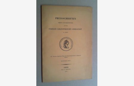 Flora der Braunkohlenformation im Königreich Sachsen. Bd. I: Text.