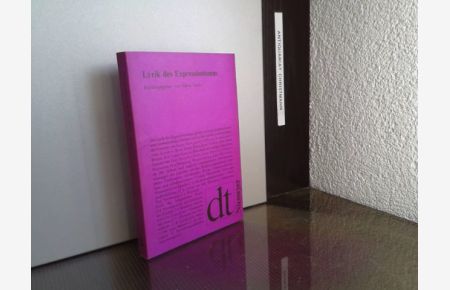 Lyrik des Expressionismus.   - hrsg. u. eingel. von Silvio Vietta / dtv ; 4189 : Wissenschaftl. Reihe; Deutsche Texte