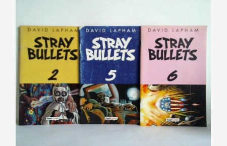 Stray Bullets. Heft 2, 5 und 6. Zusammen 3 Hefte
