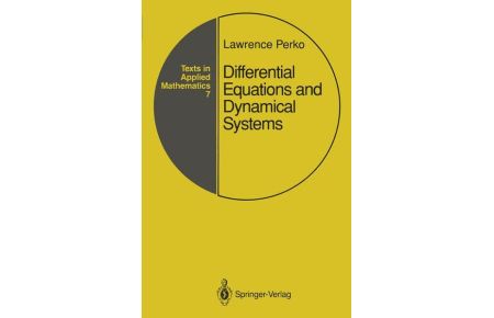 Differential Equations and Dynamical Systems