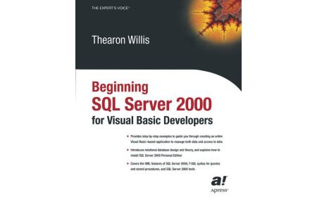 Beginning SQL Server 2000 for Visual Basic Developers