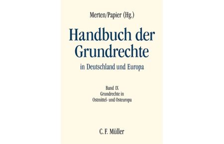 Handbuch der Grundrechte in Deutschland und Europa.
