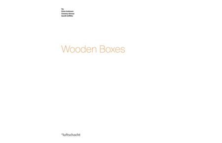 Wooden Boxes
