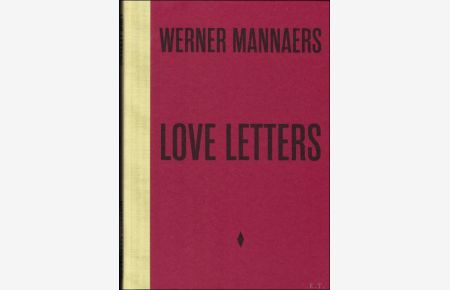 Werner Mannaers Love letters. 9789490693893
