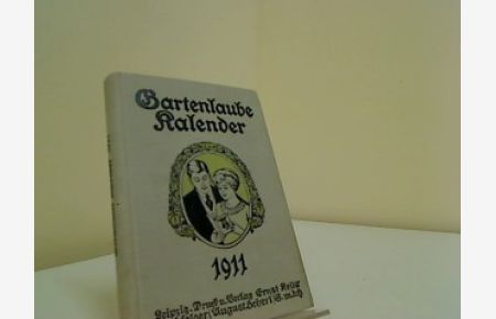 Gartenlaube Kalender 1911.