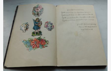 Poesie-Album von Hildegard aus Düsseldorf.