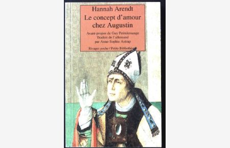 Le concept d'amour chez Augustin : essai d'interprétation philosophique.