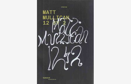Matt Mullican. 12 by 2. Exposition. Collection IAC. Nathalie Ergino (u. a. ).