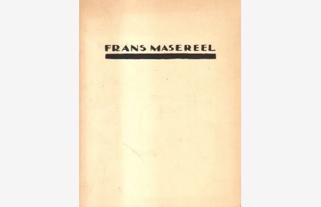 Frans Masereel.