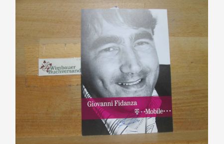 Original Autogramm Giovanni Fidanza Radsport T Mobile /// Autogramm Autograph signiert signed signee