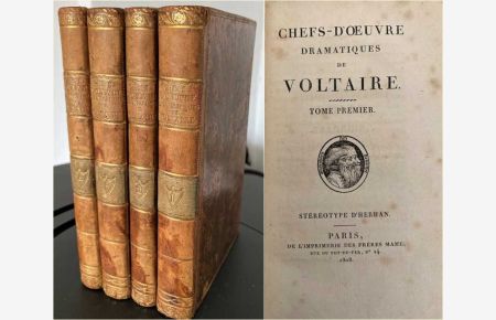 Chefs-d'Oeuvre Dramatiques. 4 Bände.