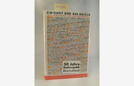Einigkeit und aus Ruinen. [Neubuch]  - Eine deutsche Anthologie.