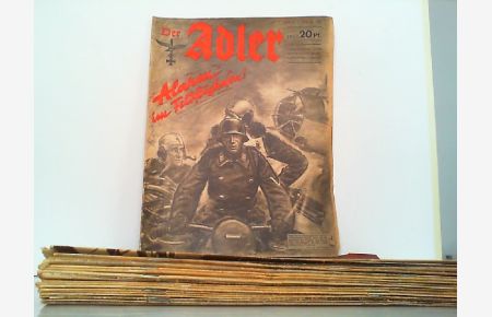 Der Adler. Illustrierte Luftwaffenzeitschrift. Hier Jahrgang 1941 in 26 Heften komplett !