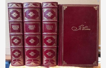 Ausgewählte Werke in vier Bänden Band 1-4 (Nach der Ausgabe der J. G. Cotta`schen Buchhandlung Stuttgart in einer umfassenen Auswahl von R. W. Pinson)