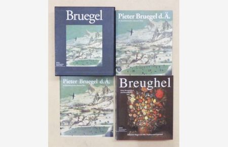 Pieter Bruegel d. Ä. [Ausstellungskatalog Wien; 2 Bde. u . 1 Broschüre, komplett].