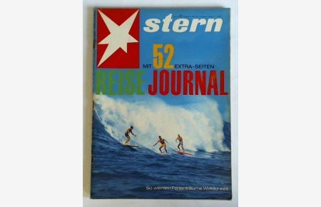 Jahrgang 1964, Heft Nr. 13 (29. März): Mit 52 Extra-Seiten Reise Journal. So werden Ferienträume Wirklichkeit