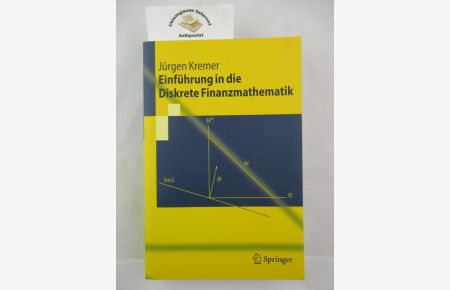 Einführung in die diskrete Finanzmathematik.   - Springer-Lehrbuch