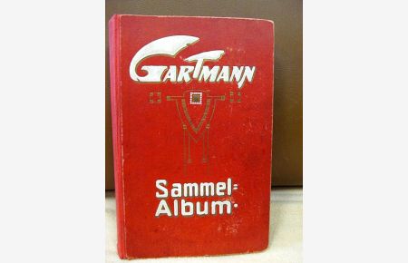 Gartmann Sammelalbum No. 17 ( = Serien 481 - 510 ). Das Album ist mit 170 ( von 180 ) farbigen Sammelbildern leider unvollständig + 6 Bilder der Serie 511 beiliegend.