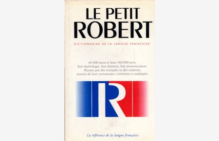 Le Nouveau Petit Robert Dictionnaire De LA Langue Franaise: Des Noms Propres (Pr1)
