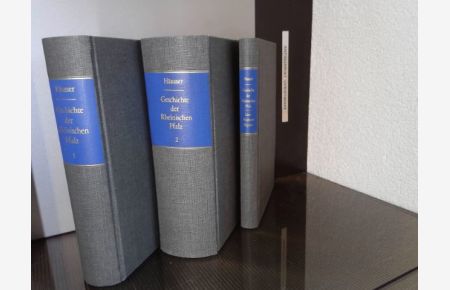 Geschichte der rheinischen Pfalz nach ihren politischen, kirchlichen und literarischen Verhältnissen; 3 Bände (komplett)