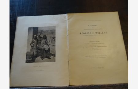 Katalog des künstlerischen Nachlasses Leopold C. Müllers.   - Versteigerung Donnerstag 2, März 1893 und folgende Tage.