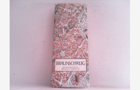 BRAUNSCHWEIG - Ein Bollmannplan: Bildplan + Stadtplan.