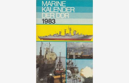 Marinekalender der DDR 1983.