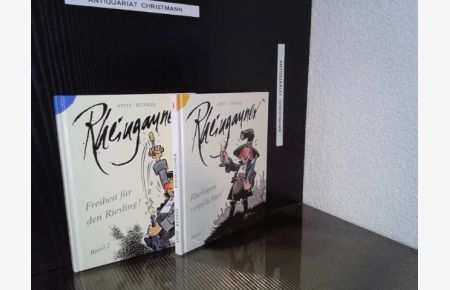 Der Rheingauner. 2 Bände Signiertes Exemplar von Patrick Kunkel - Episoden aus dem Rheingau: Band 1: Rheingau verpflichtet / Bd. 2, Freiheit für den Riesling! -