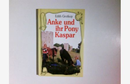 Anke und ihr Pony Kaspar.   - Pferde