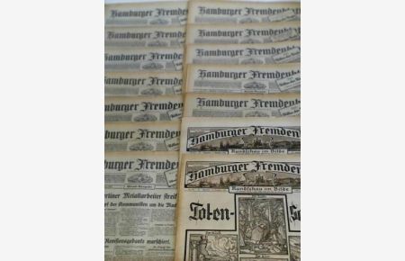 Größte politische Tageszeitung Nordwestdeutschlands. 14 Abend-Ausgaben aus 1930