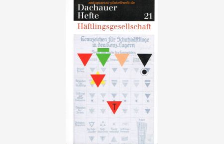 Dachauer Hefte / Häftlingsgesellschaft.