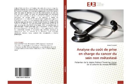 Analyse du coût de prise en charge du cancer du sein non métastasé  - Patientes de la région Poitou-Charentes issues de la cohorte du réseau REPERES